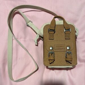 Doughnut Tan and Cream Mini Backpack